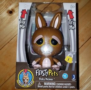 Feisty Pet Vicky Vicious Easter Bunny Face Changing Monster Collectible Figure